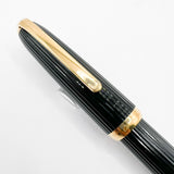 Cartier - Louis Cartier Black Fluted Rollerball - Gold-Plated Trim