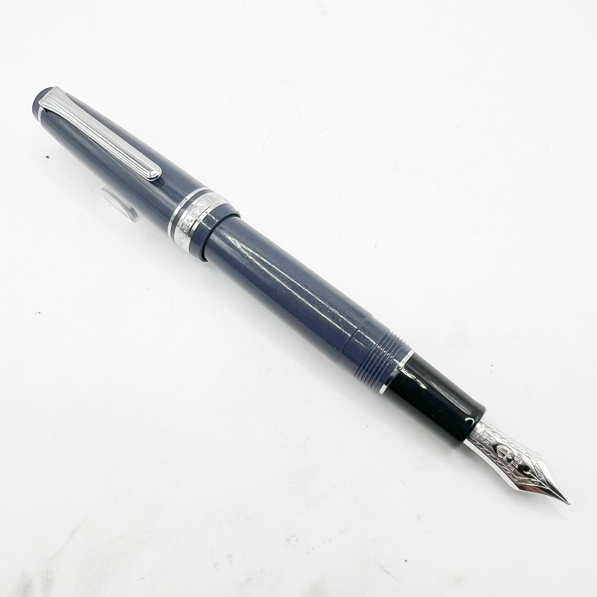 Sailor Professional Gear Slim Celestial Gray 2024 Pen of the Year Fountain Pen - Medium 14kt Gold  Nib