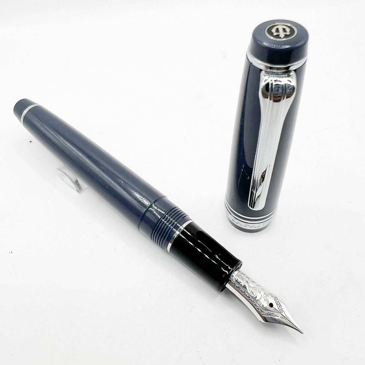 Sailor Professional Gear Slim Celestial Gray 2024 Pen of the Year Fountain Pen - Medium 14kt Gold  Nib