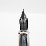 S.T. Dupont Large Line D Elysee Duotone Fountain Pen - Medium 14kt Gold Nib