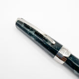 Visconti Aida Celluloid Limited Edition Facetted Fountain Pen - Extra Extra Fine(EEF) 18kt Gold Nib