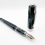 Visconti Aida Celluloid Limited Edition Facetted Fountain Pen - Extra Extra Fine(EEF) 18kt Gold Nib