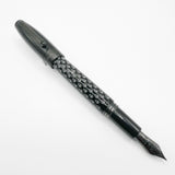 Montegrappa Fortuna Black Skull Fountain Pen  - Medium Stainless Steel Nib