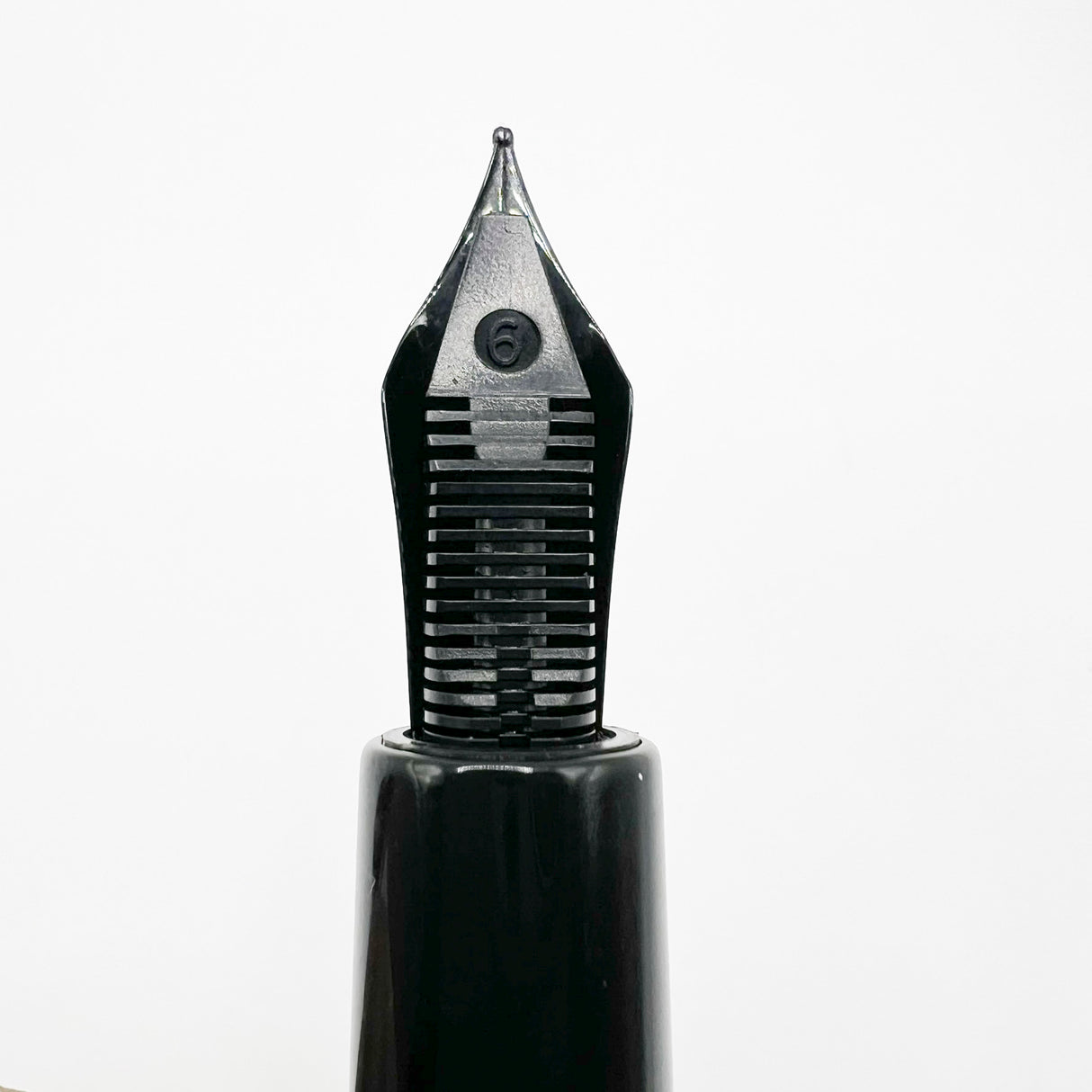 Montegrappa Fortuna Black Skull Fountain Pen  - Medium Stainless Steel Nib