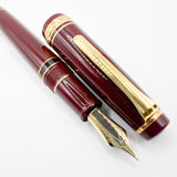 Sailor Maroon Pro Gear Realo Fountain Pen - Medium 21kt Gold EMPEROR Nib !!!!