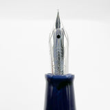 OMAS Princess Paragon Extra Blue Royale Celluloid Fountain Pen  - Extra Fine 18kt Gold Nib