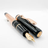 Visconti Moonlight Voyager Rose Gold Vermeil Fountain Pen - Medium 14kt Gold Nib