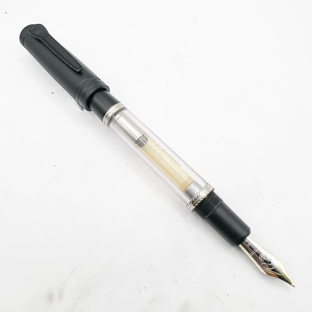 Krone Strumenti di Scrittura Demonstrator Fountain Pen Fountain Pen - Medium 18kt Gold Nib
