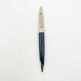 Waterman Carene Deluxe Black Barrel/Silver-Plated Cap Ballpoint  Pen