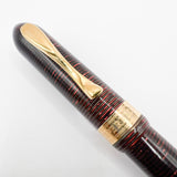 Visconti Copernicus Burgundy Celluloid Limited Edition Fountain Pen   - Medium 18kt Gold Nib