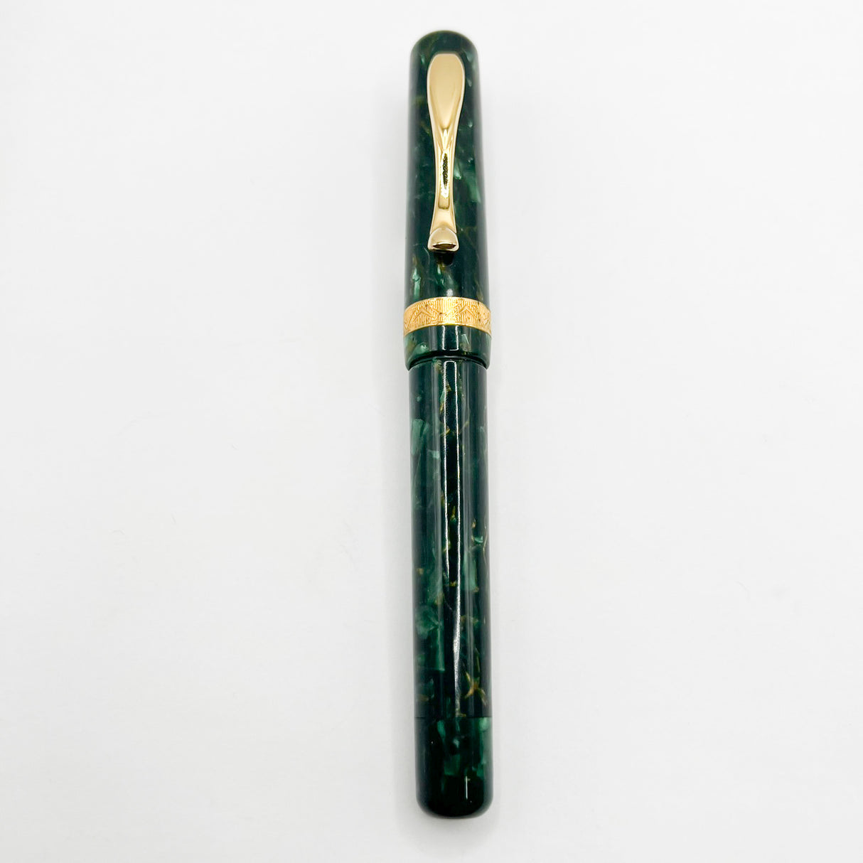 Visconti Limited Edition Michelangelo Grande Celluloid Fountain  Pen - Medium 18kt Gold Nib