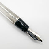 Visconti Rinascimento Stardust Grey Fountain Pen -   Broad 14kt Gold Nib