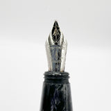 Visconti Rinascimento Stardust Grey Fountain Pen -   Broad 14kt Gold Nib