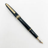 Montblanc Classique #144 Black Resin Fountain Pen  - Broad  14kt Gold Nib