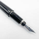 Cartier Midi Diabolo Black Fountain Pen  - Medium 18kt Gold Nib