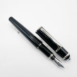 Cartier Midi Diabolo Black Fountain Pen  - Medium 18kt Gold Nib