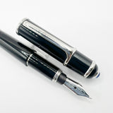 Cartier Midi Diabolo Black Fountain Pen  - Medium 18kt Gold Nib