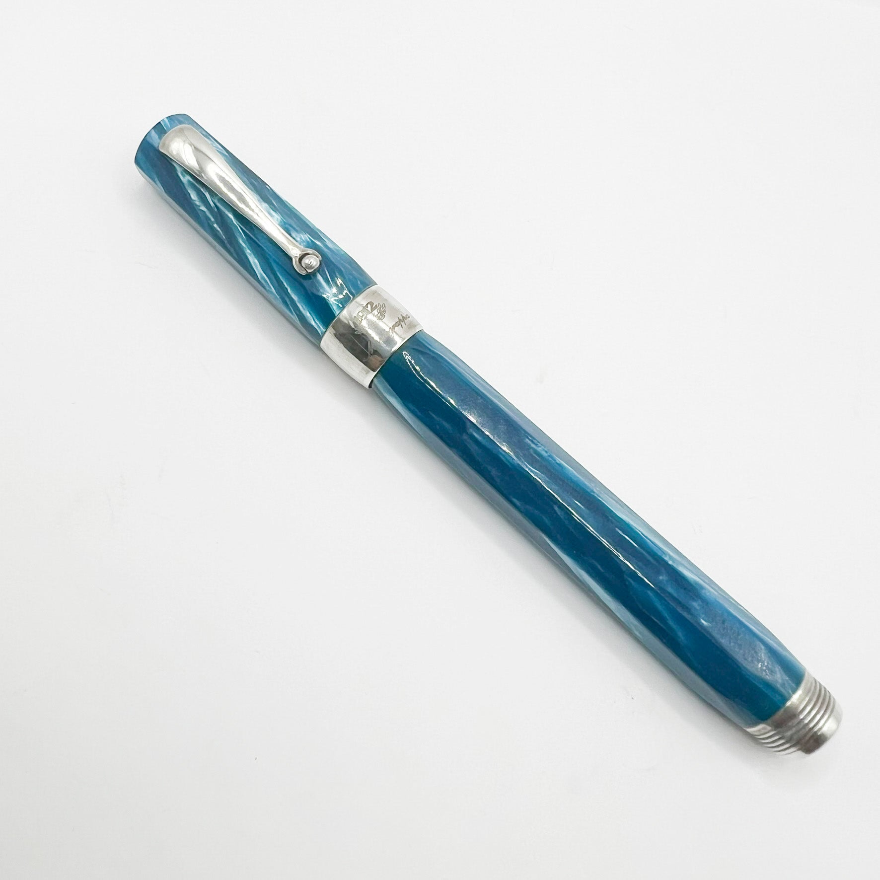 Montegrappa Symphony Facetted Lustrous Turquoise Celluloid