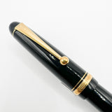 Pilot Custom 74 Black Fountain Pen -  Double Broad 14kt Gold Nib