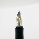 Graf von Faber Castell Platinum-Plated Classic Fountain Pen - Extra Fine 18kt Gold Nib