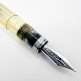 OMAS Ogiva Transparent Fluted Demonstrator Fountain Pen- Medium 18kt Gold Nib