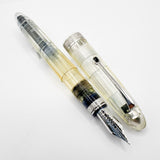 OMAS Ogiva Transparent Fluted Demonstrator Fountain Pen- Medium 18kt Gold Nib