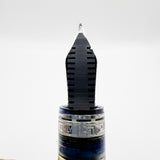 OMAS Ogiva Transparent Fluted Demonstrator Fountain Pen- Medium 18kt Gold Nib