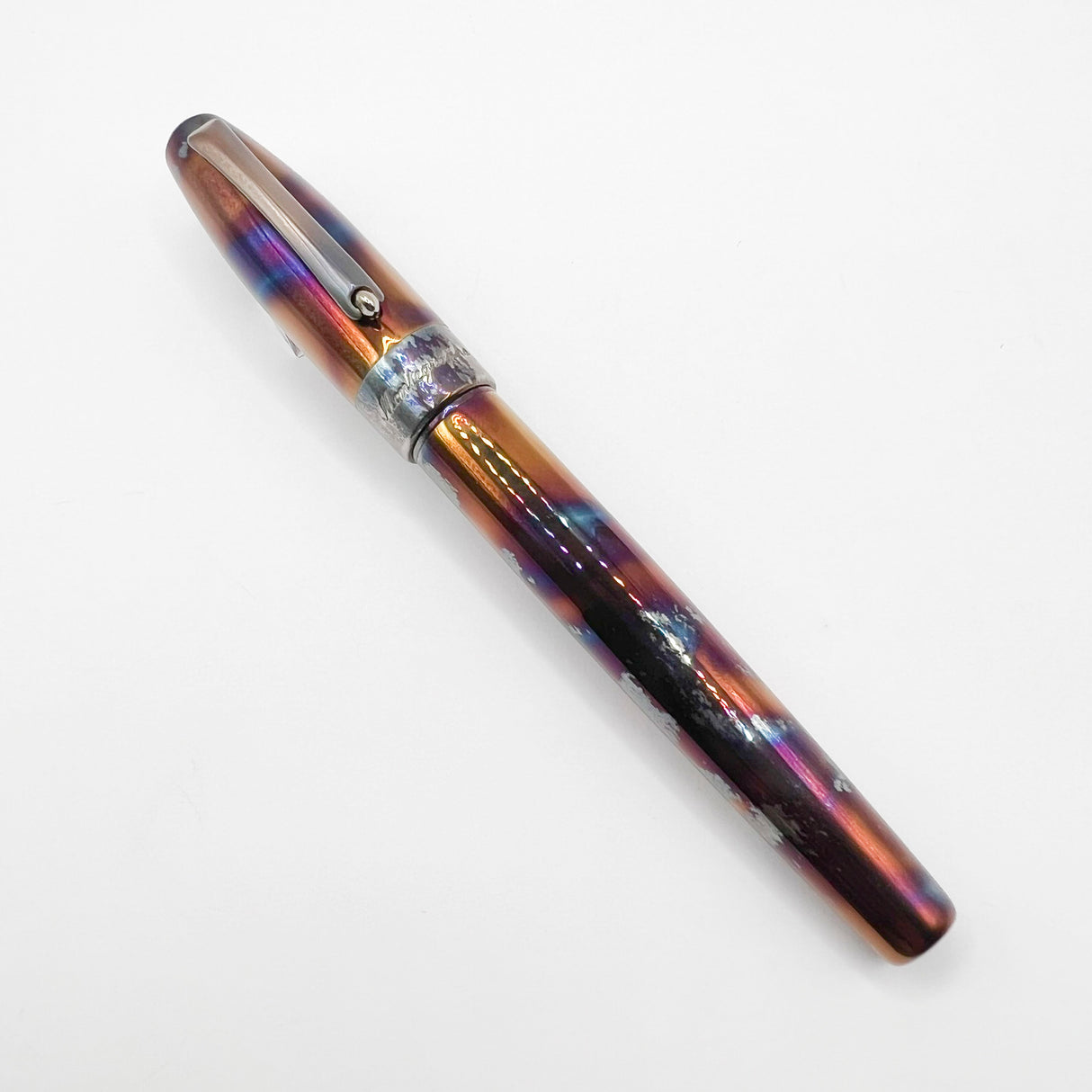 Montegrappa "Blue Blazer" Fountain Pen - Fine Stainless Steel Nib