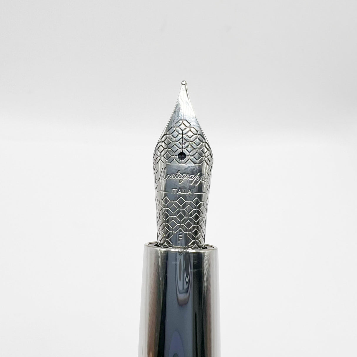 Montegrappa "Blue Blazer" Fountain Pen - Fine Stainless Steel Nib