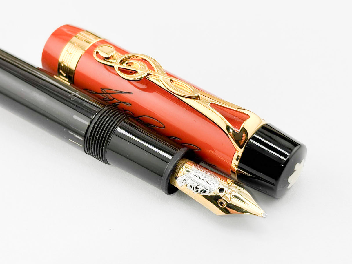 Montblanc Johann Sebastian Bach Donation Limited Edition Fountain Pen - Broad 18kt Gold Nib