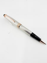 Montblanc Meisterstuck 75th Anniversary Numbered Limited Edition Solitaire Barleycorn Sterling Silver LeGrand Rollerball