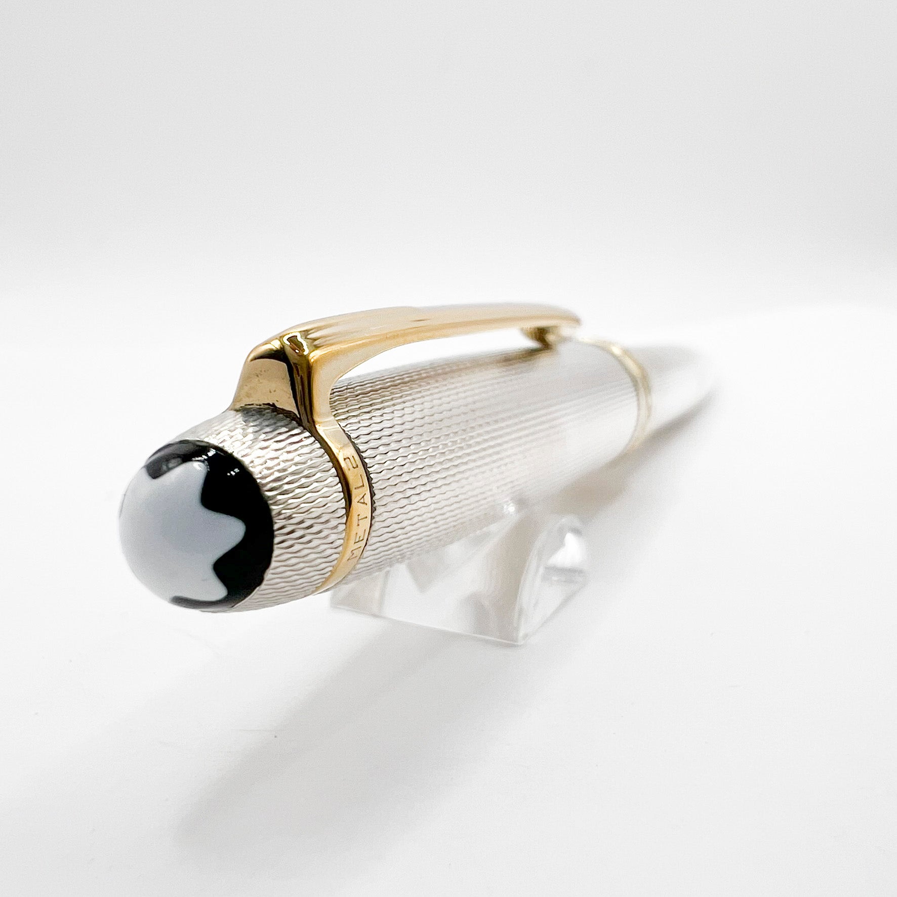 Montblanc Classique Sterling Silver Barleycorn Solitaire