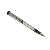 Montblanc Lorenzo De Medici Sterling Silver  Patron of the Arts Fountain Pen - Medium 18kt Gold Nib - A GRAIL Pen!