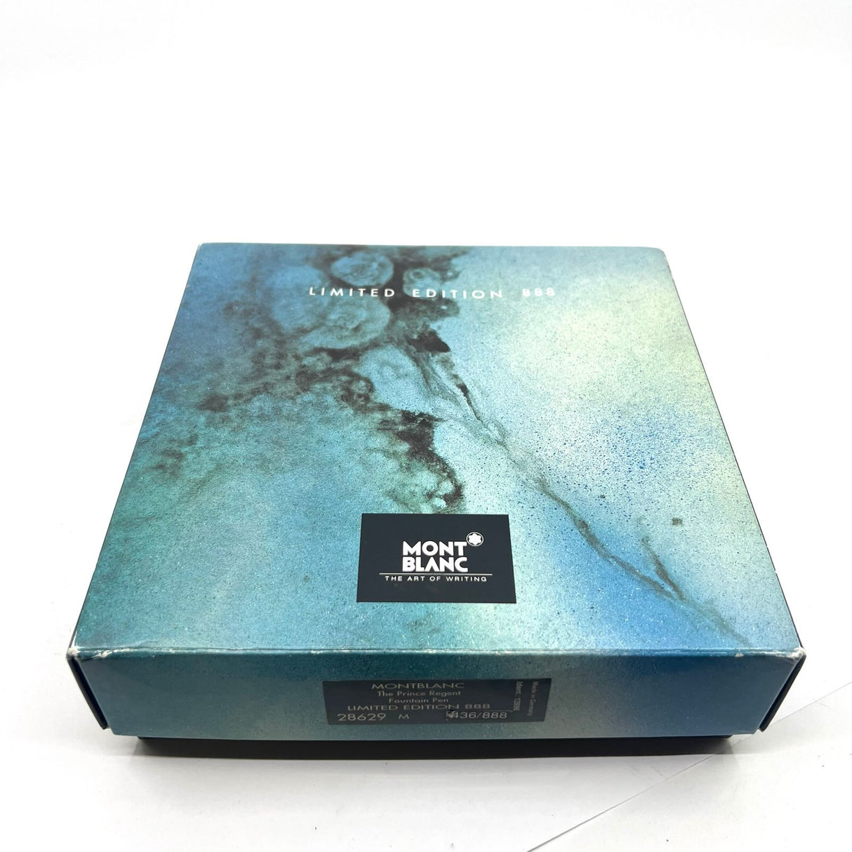Montblanc Prince Regent 888- 18 Kt SOLID GOLD Overlay - Patron Of The Arts Limited Edition Fountain Pen - Medium 18kt Gold Nib