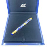 Montblanc Prince Regent 888- 18 Kt SOLID GOLD Overlay - Patron Of The Arts Limited Edition Fountain Pen - Medium 18kt Gold Nib