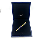 Montblanc Prince Regent 888- 18 Kt SOLID GOLD Overlay - Patron Of The Arts Limited Edition Fountain Pen - Medium 18kt Gold Nib