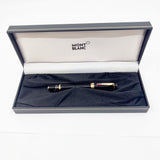Montblanc Boheme Rouge - Black Resin Fountain Pen - Retractable  Medium 14kt Gold Nib