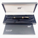 Montblanc Boheme Rouge - Black Resin Fountain Pen - Retractable  Medium 14kt Gold Nib