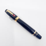 Montblanc Boheme Rouge - Black Resin Fountain Pen - Retractable  Medium 14kt Gold Nib