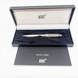 Montblanc Meisterstuck Solitaire Sterling Silver Pinstripe Ballpoint Pen