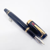 Montblanc Boheme Rouge - Black Resin Fountain Pen - Retractable  Medium 14kt Gold Nib