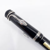 Montblanc Agatha Christie Sterling Silver Limited Edition Fountain Pen - Fine 18kt Gold Nib