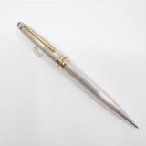 Montblanc Meisterstuck Solitaire Sterling Silver Pinstripe Ballpoint Pen
