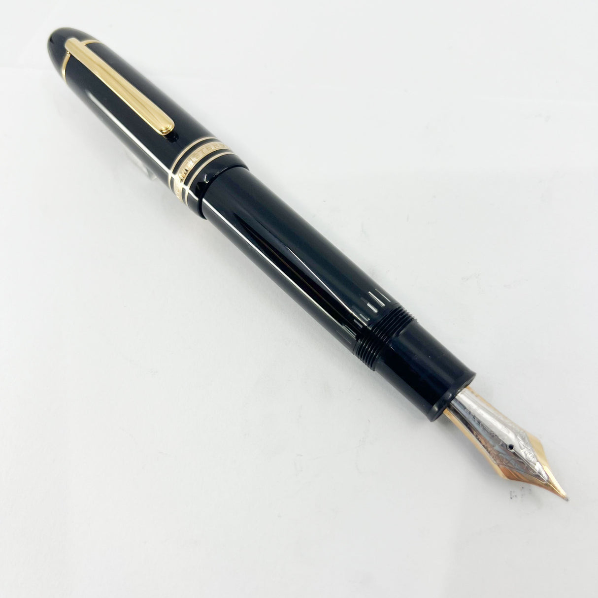 Montblanc Meisterstuck #149 Fountain Pen - Largest Of The Meisterstucks -  Semi-Flex Fine 14kt Gold Nib
