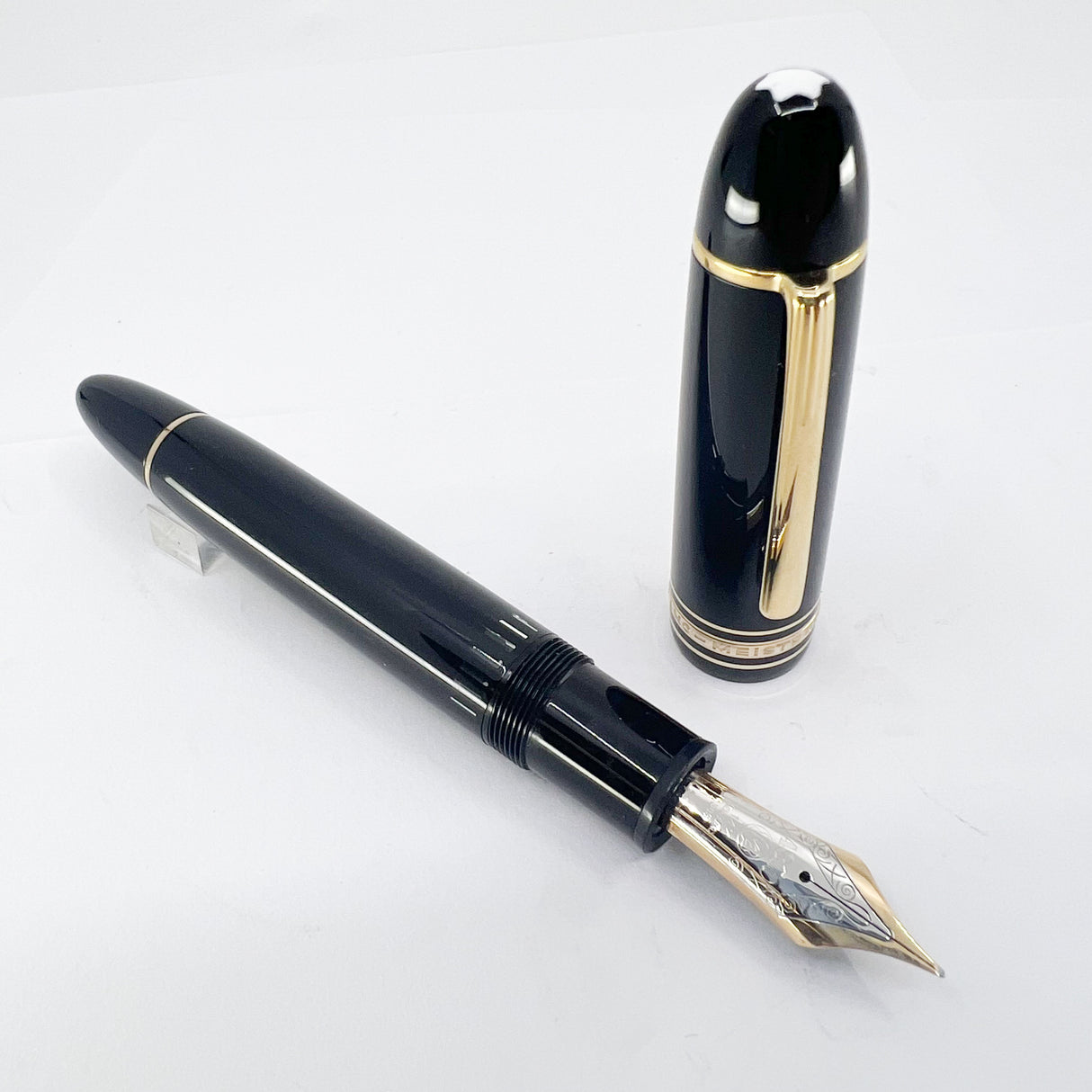 Montblanc Meisterstuck #149 Fountain Pen - Largest Of The Meisterstucks -  Semi-Flex Fine 14kt Gold Nib