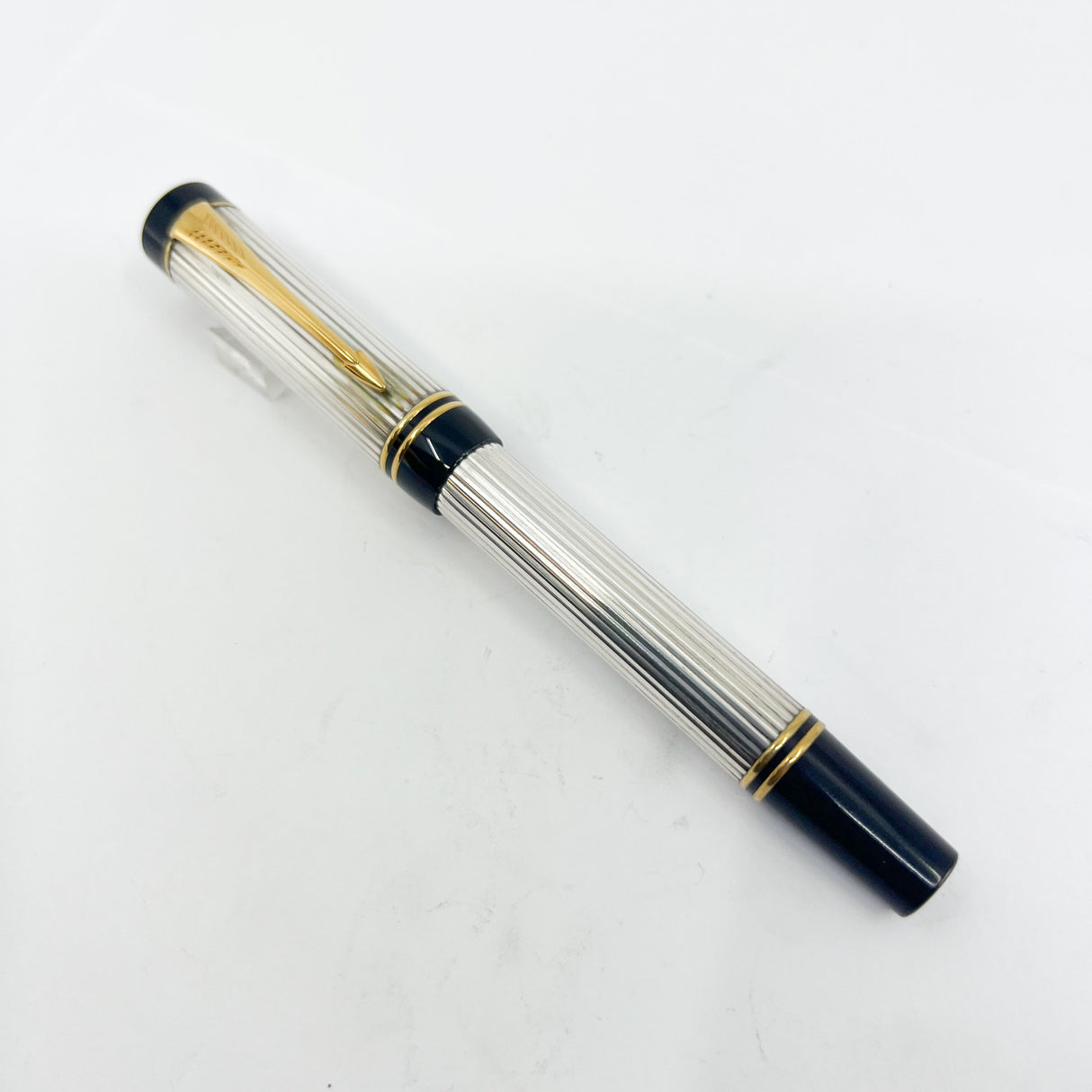 Parker Sterling Silver Duofold Rollerball (Circa 1995)