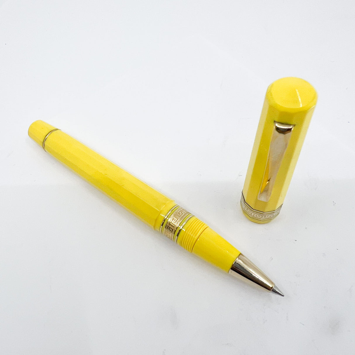 Omas Paragon Yellow Exclusive for Ferrari 456GT (circa 1995)  - Rollerball
