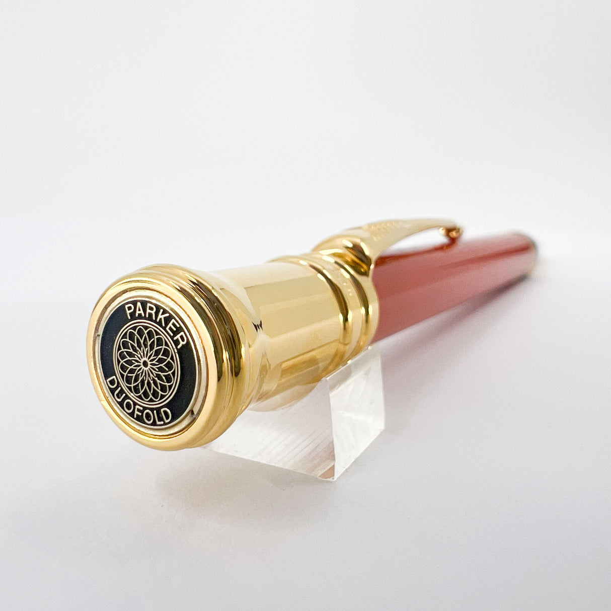 Parker  Duofold Orange Ballpoint Pen (Circa 1995)