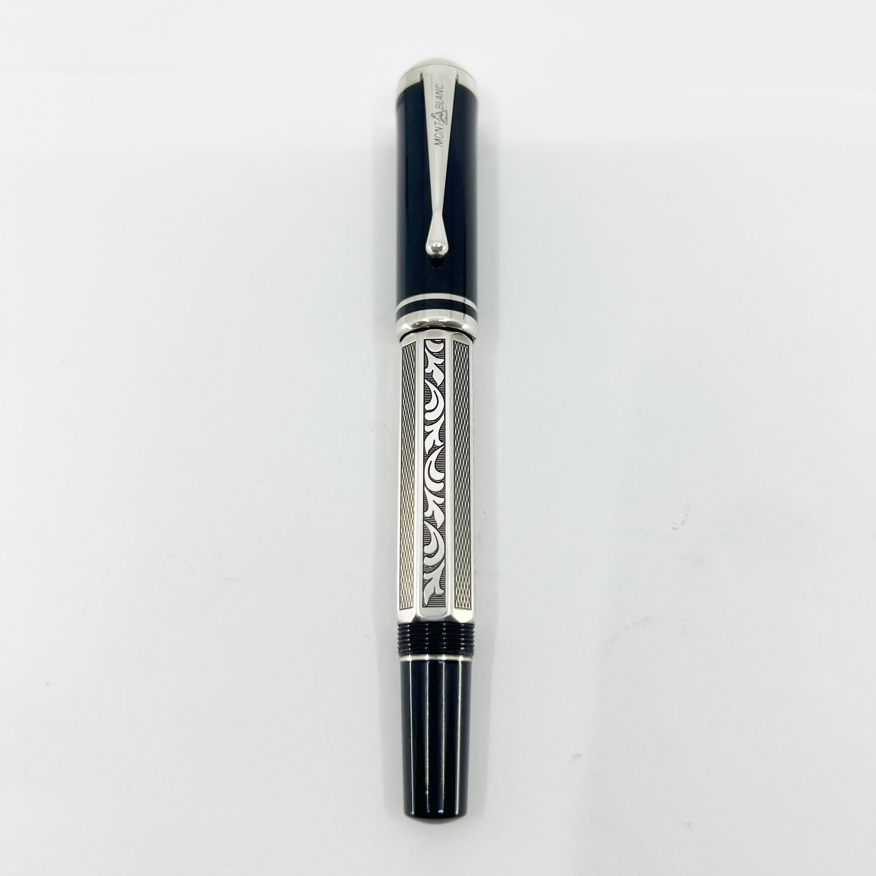 Montblanc Marcel Proust Writer Series Sterling Silver Fountain Pen