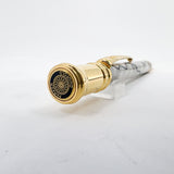 Parker Duofold Lustrous Pearl & Black Ballpoint Pen